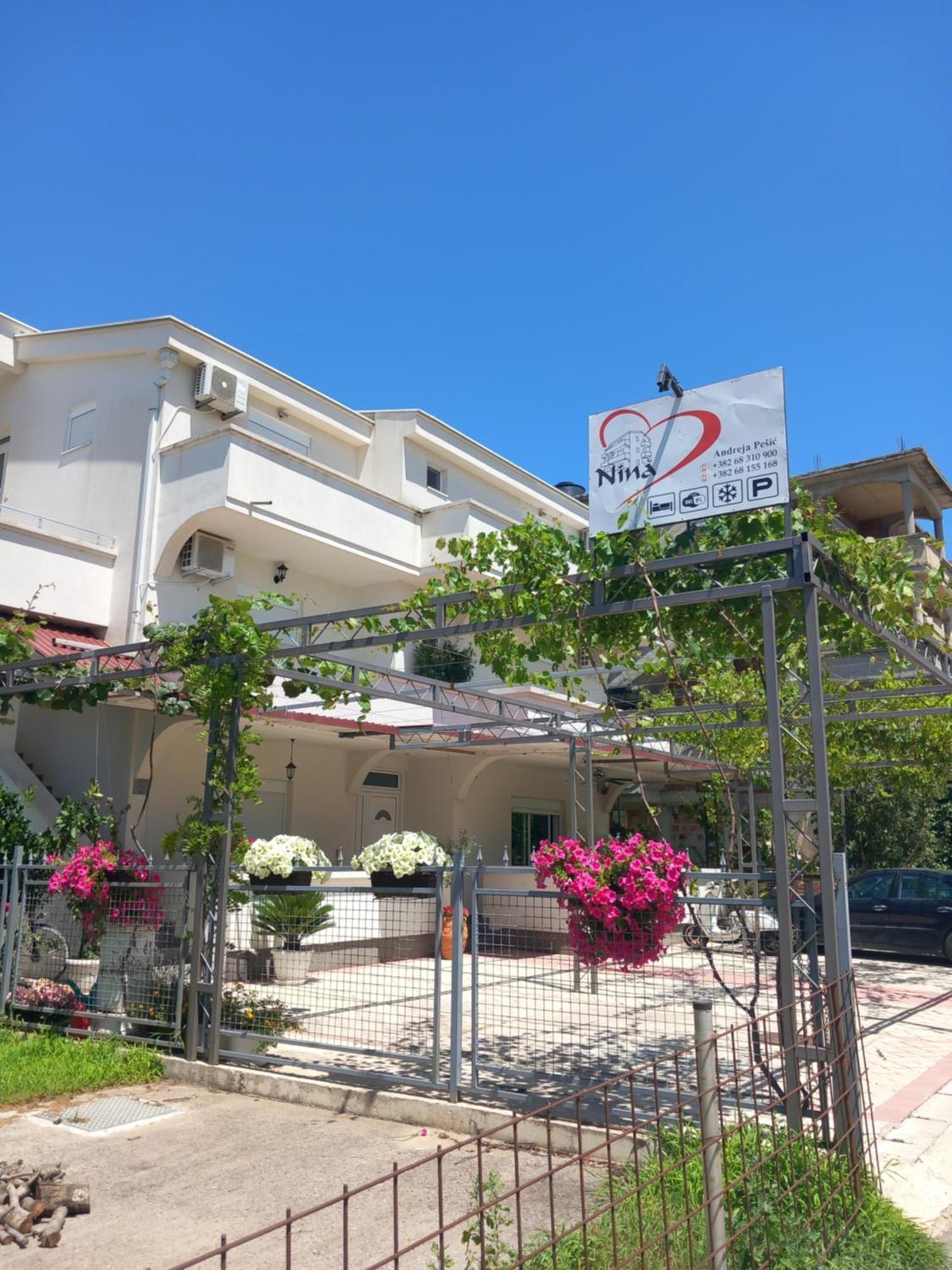 Vila Nina Donji Stoj Ulcinj Exteriör bild
